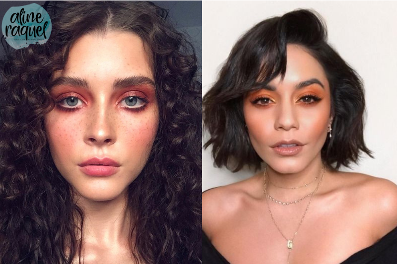 inspirações de maquiagem_coral vanessa hudgens