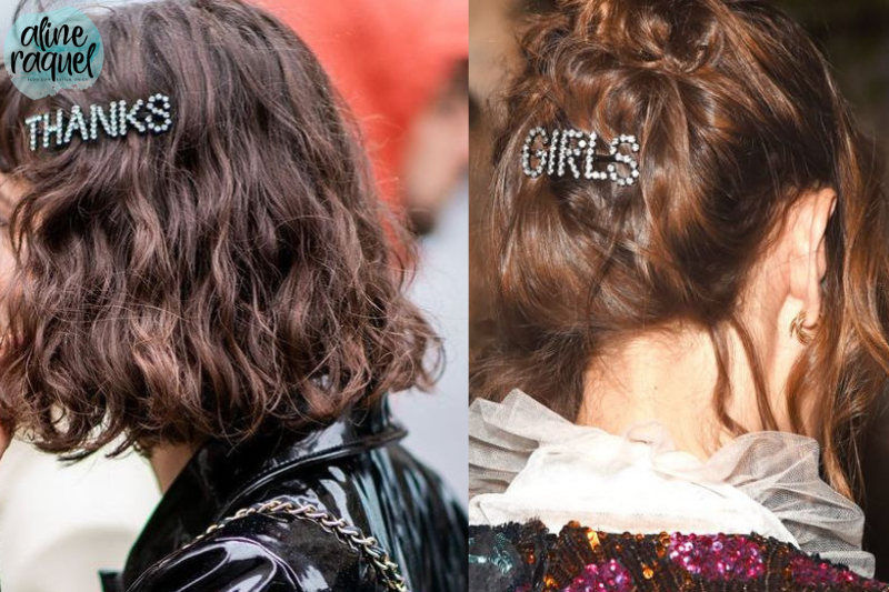 grampos e presilhas para cabelos - thanks girls