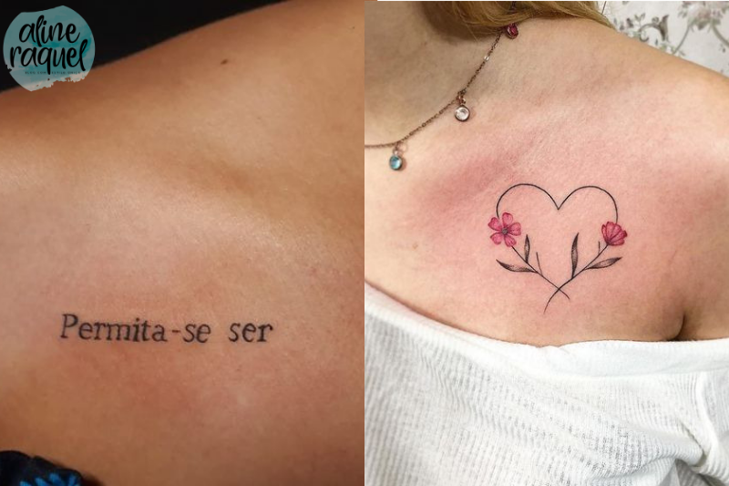 40 ideias de tatuagens delicadas_ombro